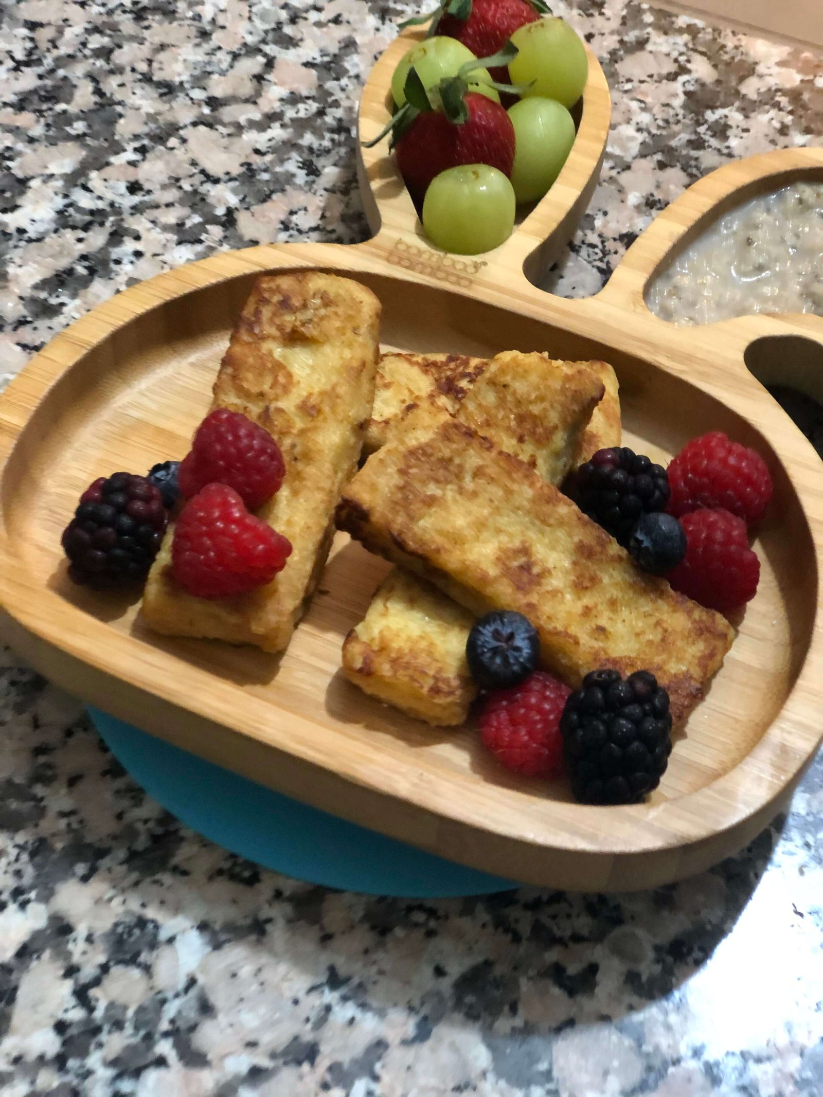 Pan francés con Plátano