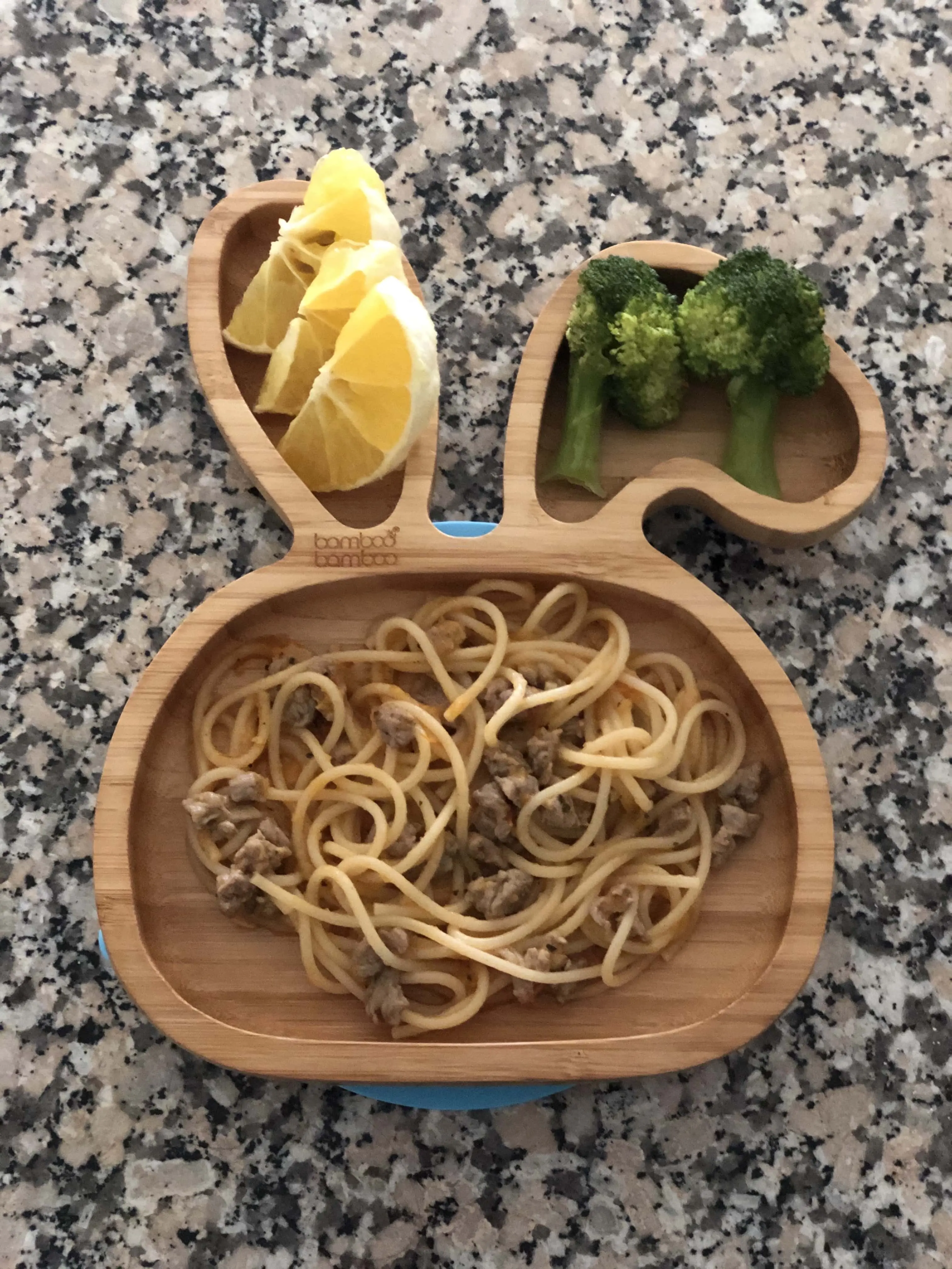 Spaghetti con carne de res