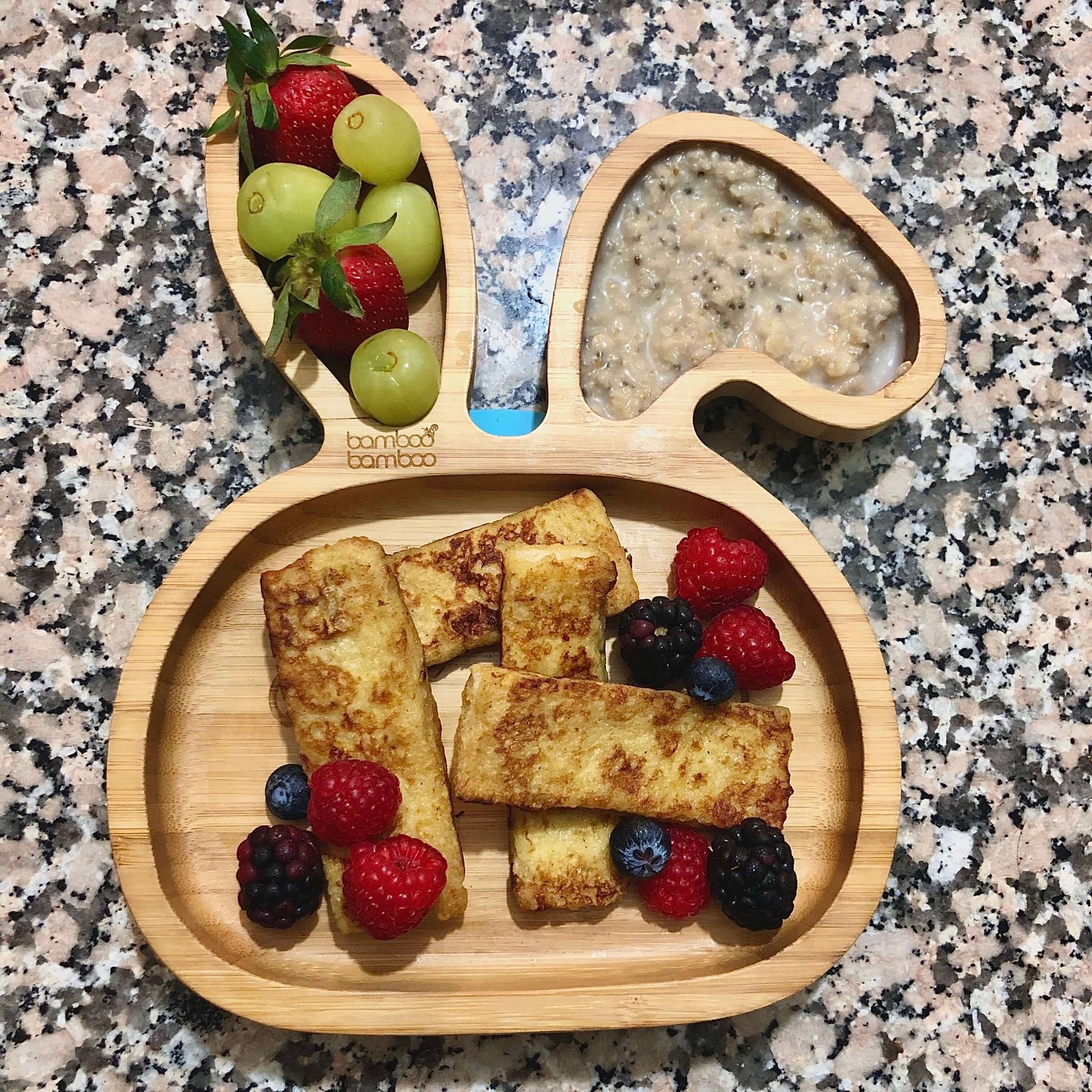 Pan francés con Plátano