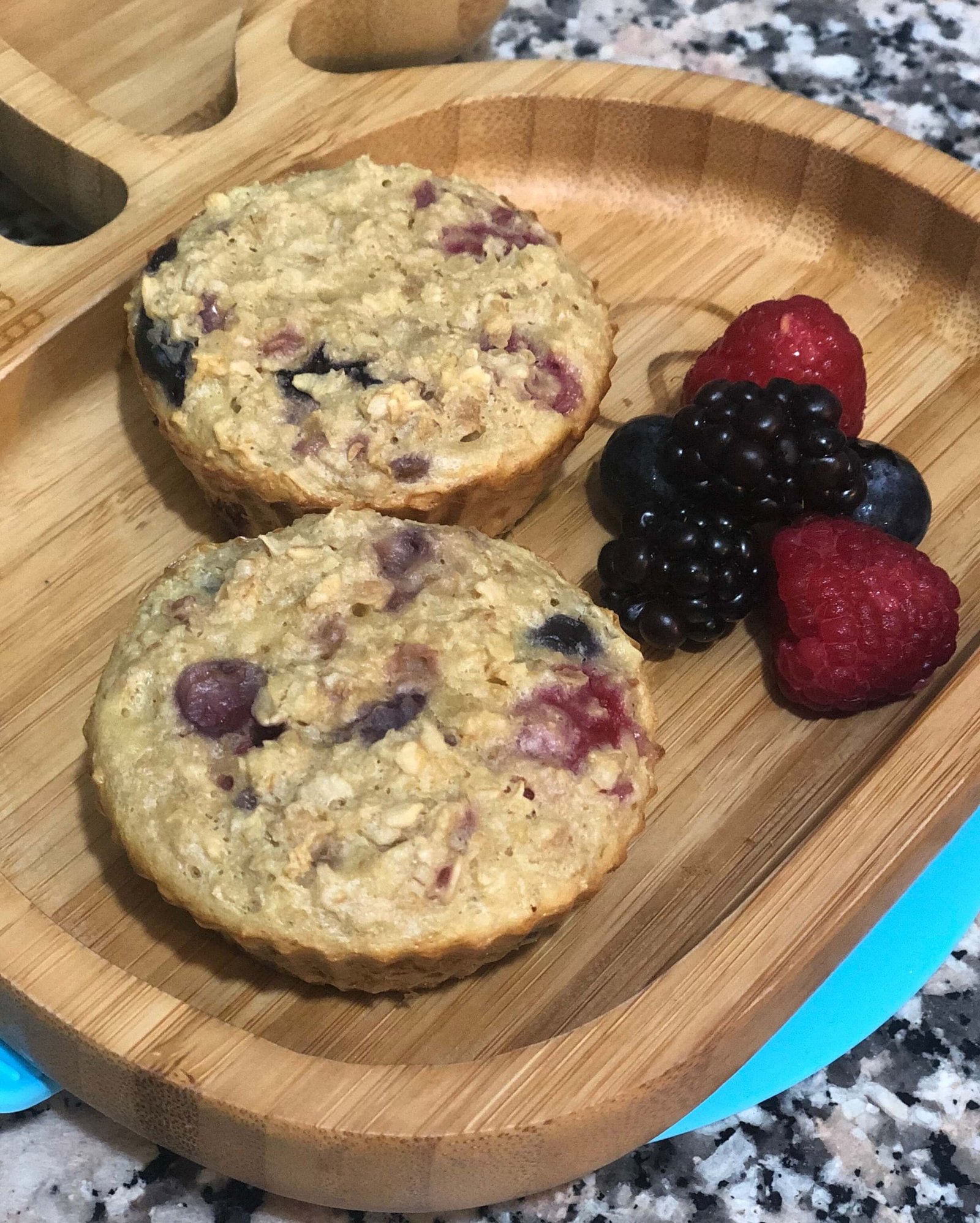 Panquesitos de Frutos Rojos